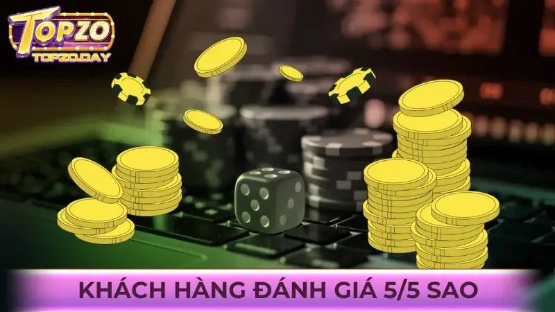 Khách hàng đánh giá 5/5 sao