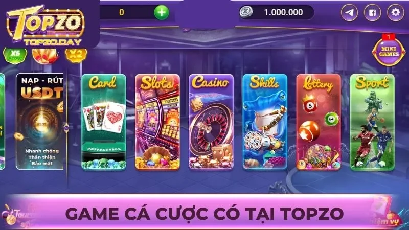 Tìm hiểu các thể loại game cá cược tại trang web
